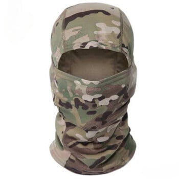 Καμουφλάζ Balaclava Full Face Mask Ski Bike Cycling Head Cover Κασκόλ Airsoft Cap Men