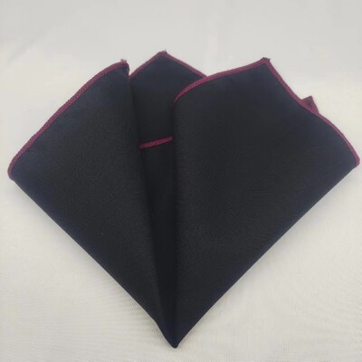 23cm Πολυτελές γκρι μάλλινο τετράγωνο τσέπης για άντρες Vintage καρό ριγέ μαντήλι Μαλακό Skinny Hanky Αξεσουάρ κοστουμιών μπουκέτο Cravat