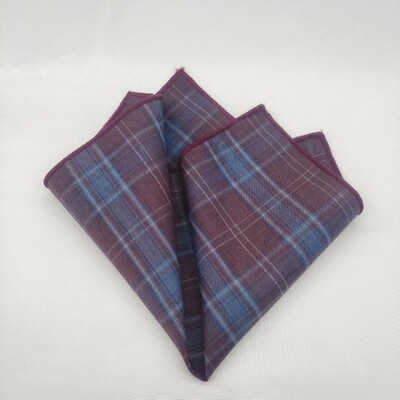 23cm Πολυτελές γκρι μάλλινο τετράγωνο τσέπης για άντρες Vintage καρό ριγέ μαντήλι Μαλακό Skinny Hanky Αξεσουάρ κοστουμιών μπουκέτο Cravat