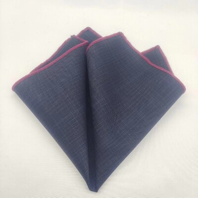 23cm Πολυτελές γκρι μάλλινο τετράγωνο τσέπης για άντρες Vintage καρό ριγέ μαντήλι Μαλακό Skinny Hanky Αξεσουάρ κοστουμιών μπουκέτο Cravat