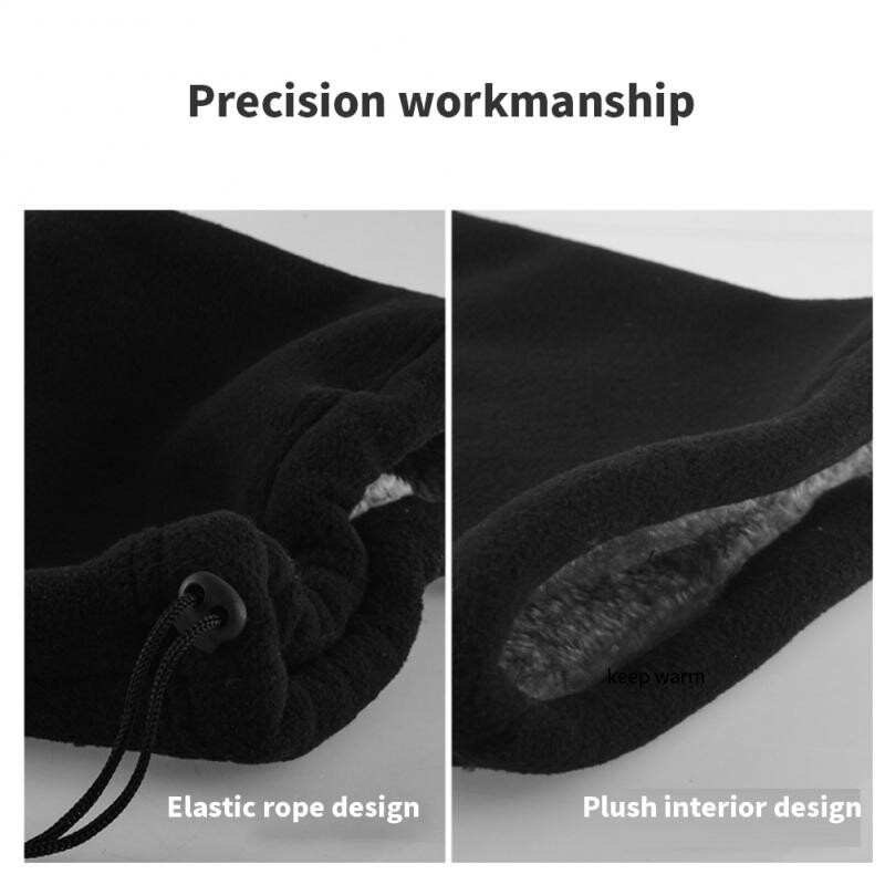 Eșarfă din lână cu șnur Eșarfă cu mânecă pentru gât pentru bărbați Bandana pentru gât Iarnă caldă, rezistentă la vânt, Eșarfe pentru față Snowboard Schi Buff