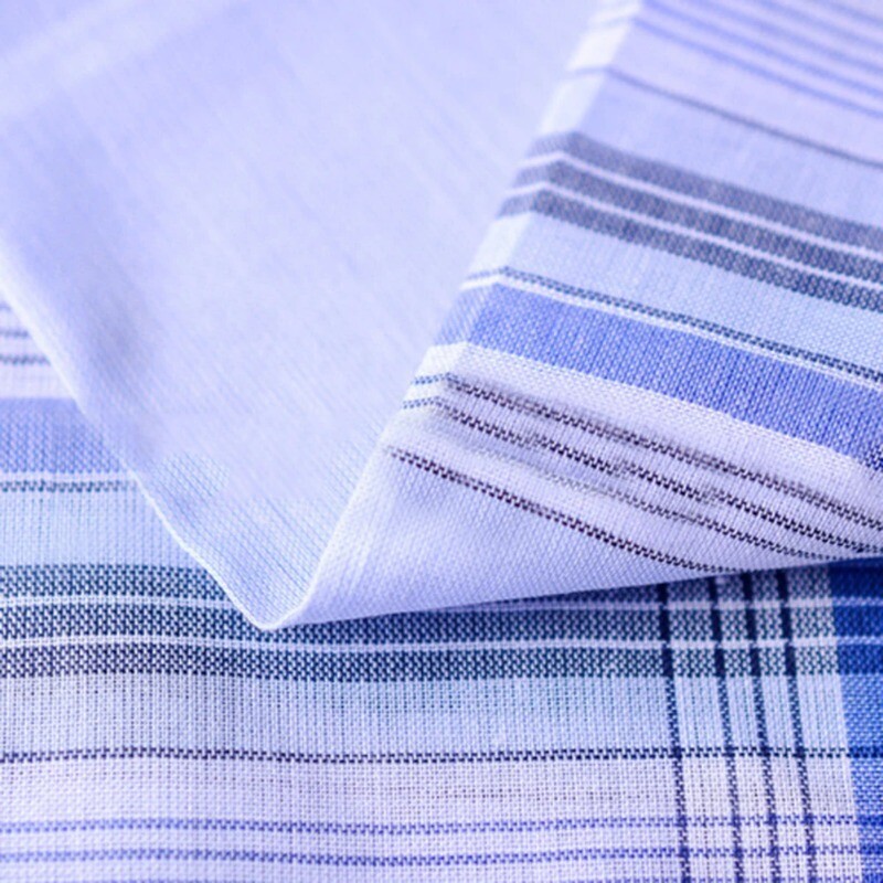 Sok négyzet alakú kockás csíkos zsebkendő férfi klasszikus vintage zsebes pamut törölköző esküvőre 38*38cm Random