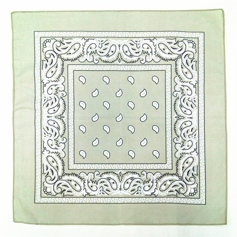 1 tk polüesterpuuvillane india pähkli lill Hip-hop bandaanid naistele tasku kandiline pea kaela sall käepael meeste taskurätik