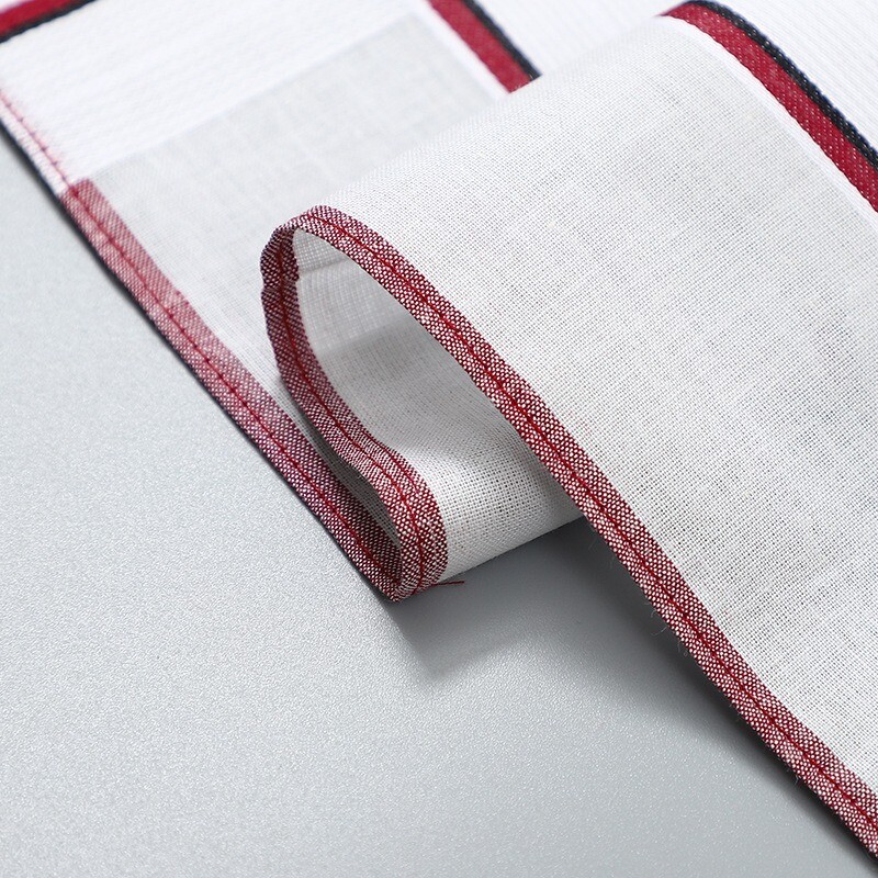 3 buc 40x40cm Vintage carouri în dungi pentru costum bărbați batiste de buzunar din bumbac pur pătrat prosoape absorbante de transpirație cadou pentru petrecere de nuntă