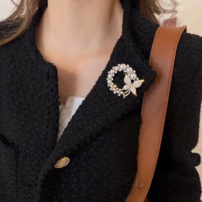 Modes vintage saspraude Metāla piespraudes Sievietēm Ziedi Stikla Kulons Vintage Rotaslietas Aksesuāri Žetons Vīriešiem Piespraude Krāsaina Piespraude Karstā izpārdošana