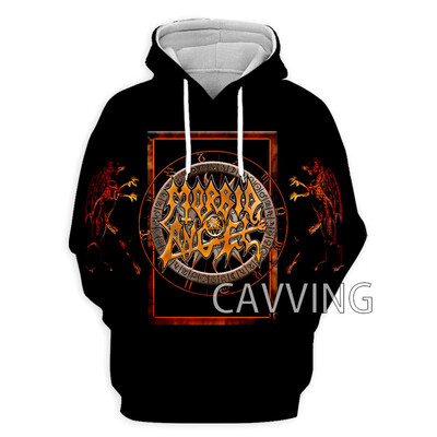Moda nouă Imprimare 3D Morbid Angel Rock Hanorace cu glugă Hanorace cu glugă Harajuku Hanorace Topuri Îmbrăcăminte pentru femei/bărbați H01