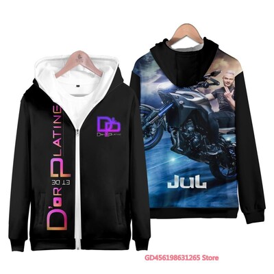 2024. g. populārs Jūl. C`est Pas Des Lol Kapucis ar rāvējslēdzēju Harajuku Ikdienas sporta krekli Apģērbi Vīriešu/sieviešu Topi Kawaii Zēniem/meitenēm Pulovers