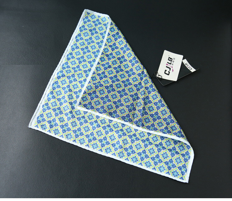 32 cm-es zseb négyzetes műselyem selyem mintás férfi Hanky pöttyös virágos Paisley zsebkendő, divatos klasszikus esküvői party, négyzet alakú