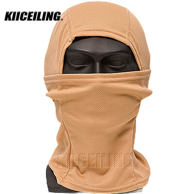 KIICEILINGi suvine kamuflaaž Balaclava mask, matkasallid, taktikaline mask, õhuke, sõjamäng, jalgrattamüts, mitmekaameraga bandana