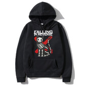 Falling in Reverse Cat Graphic kapuuts Meeste naiste gooti vabaaja ülisuur kampsun Meeste vintage tänavarõivad Meeste puuvillased kapuutsid