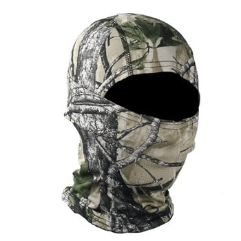 Molle Camouflage Balaclava Ποδηλασία εξωτερικού χώρου Ψάρεμα Κυνηγετικό καπέλο με κουκούλα Προστασία ανδρικής μάσκας προσώπου Tactical Balaclava