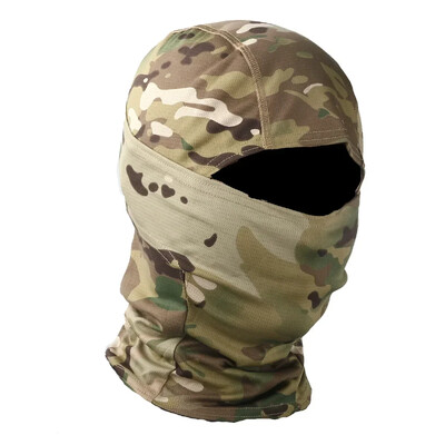 Taktická kukla Molle Camouflage, kukla na vonkajšiu cyklistiku, rybárčenie, poľovníctvo, kapucňa, klobúk, ochrana pre mužov