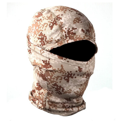 Taktická kukla Molle Camouflage, kukla na vonkajšiu cyklistiku, rybárčenie, poľovníctvo, kapucňa, klobúk, ochrana pre mužov