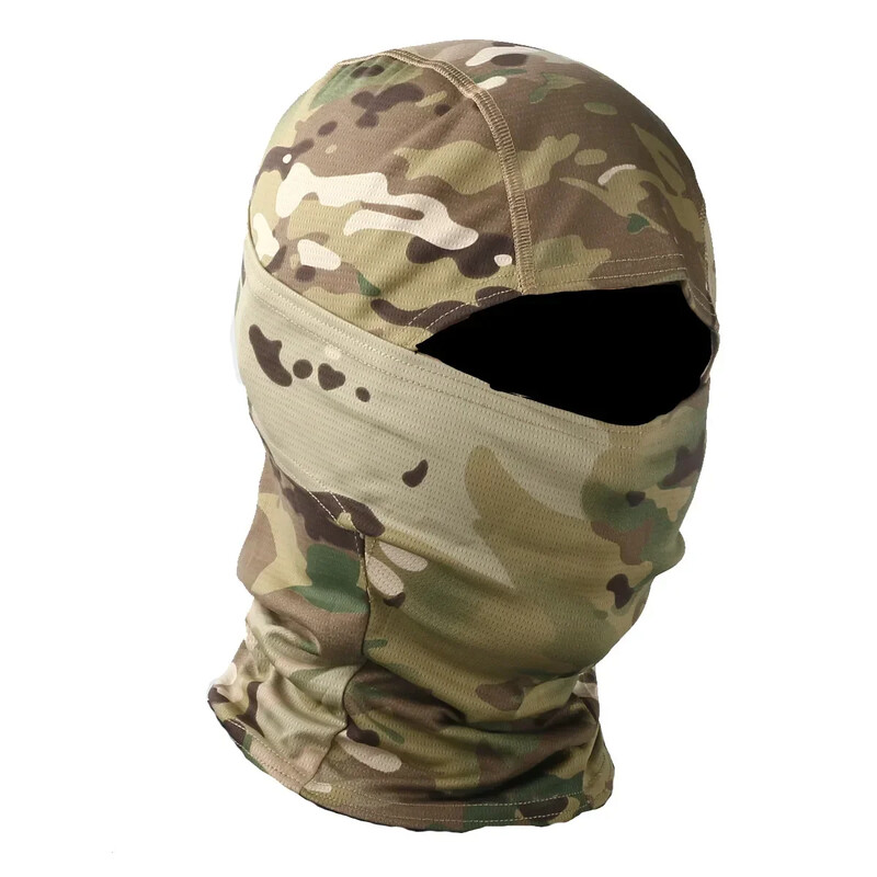 Taktická kukla Molle Camouflage, kukla na vonkajšiu cyklistiku, rybárčenie, poľovníctvo, kapucňa, klobúk, ochrana pre mužov
