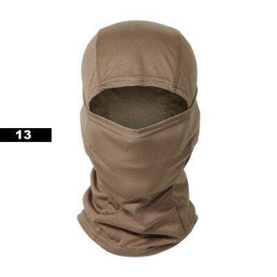 Taktikai balaclava baseball sapkák teljes arcmaszk szett Férfi nyári Snapback napsapka szabadtéri vadászat terepszínű balaclava