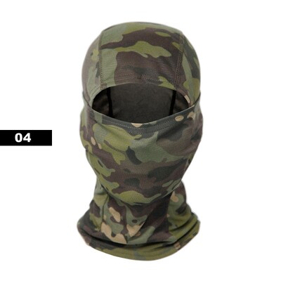 Taktikai balaclava baseball sapkák teljes arcmaszk szett Férfi nyári Snapback napsapka szabadtéri vadászat terepszínű balaclava