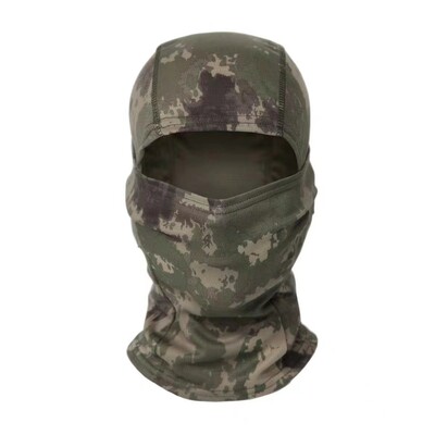 Taktikai balaclava baseball sapkák teljes arcmaszk szett Férfi nyári Snapback napsapka szabadtéri vadászat terepszínű balaclava