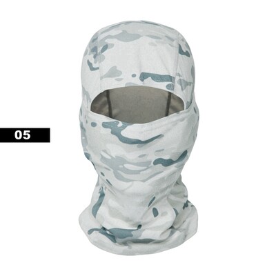 Taktikai balaclava baseball sapkák teljes arcmaszk szett Férfi nyári Snapback napsapka szabadtéri vadászat terepszínű balaclava