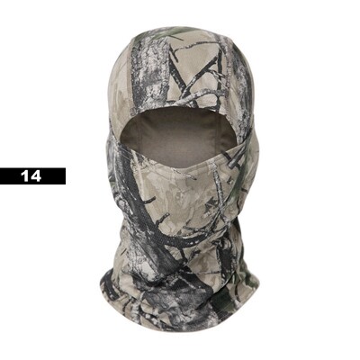 Taktikai balaclava baseball sapkák teljes arcmaszk szett Férfi nyári Snapback napsapka szabadtéri vadászat terepszínű balaclava