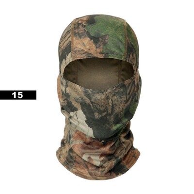 Taktikai balaclava baseball sapkák teljes arcmaszk szett Férfi nyári Snapback napsapka szabadtéri vadászat terepszínű balaclava