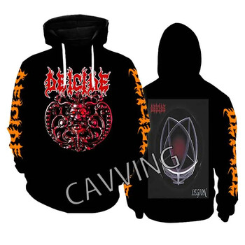 Нова мода с щампи Deicide Band Metal Rock Aesthetic Hoodies Суитшърт Gothic Top Harajuku Памучно унисекс облекло