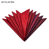 Costum Patrat de buzunar Costum de afaceri coreean pentru bărbați Accesorii pentru cravată de nuntă de mire Eșarfă pătrată roșie Piept gura șervețel profesional