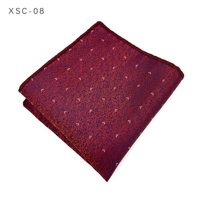 Costum Patrat de buzunar Costum de afaceri coreean pentru bărbați Accesorii pentru cravată de nuntă de mire Eșarfă pătrată roșie Piept gura șervețel profesional