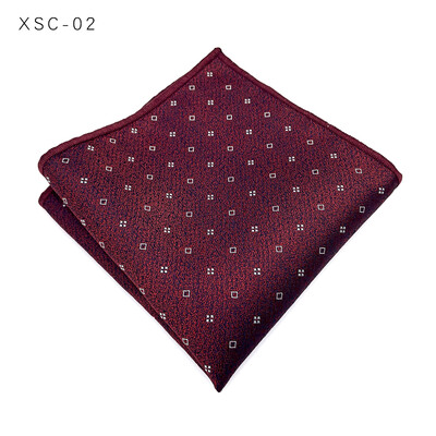 Costum Patrat de buzunar Costum de afaceri coreean pentru bărbați Accesorii pentru cravată de nuntă de mire Eșarfă pătrată roșie Piept gura șervețel profesional
