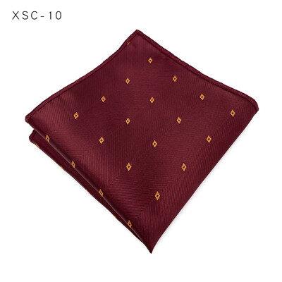 Costum Patrat de buzunar Costum de afaceri coreean pentru bărbați Accesorii pentru cravată de nuntă de mire Eșarfă pătrată roșie Piept gura șervețel profesional
