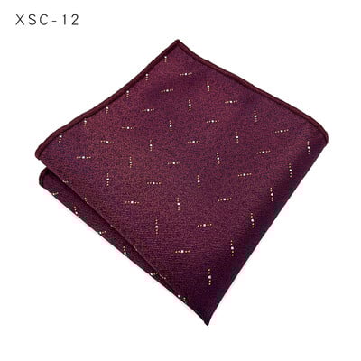 Costum Patrat de buzunar Costum de afaceri coreean pentru bărbați Accesorii pentru cravată de nuntă de mire Eșarfă pătrată roșie Piept gura șervețel profesional