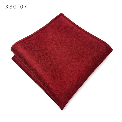 Costum Patrat de buzunar Costum de afaceri coreean pentru bărbați Accesorii pentru cravată de nuntă de mire Eșarfă pătrată roșie Piept gura șervețel profesional