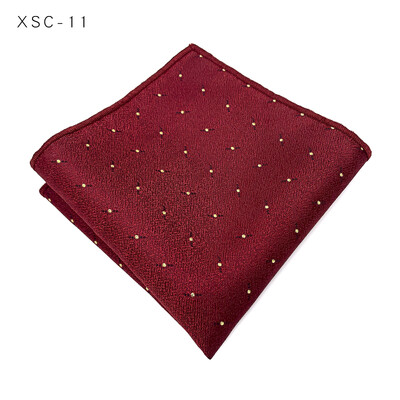 Costum Patrat de buzunar Costum de afaceri coreean pentru bărbați Accesorii pentru cravată de nuntă de mire Eșarfă pătrată roșie Piept gura șervețel profesional