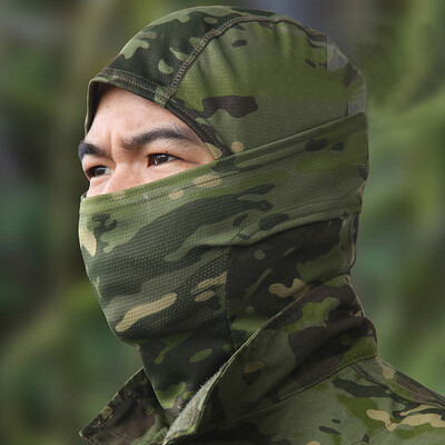 Tactical Camouflage Balaclava Full Face Mask Wargame CP Military Hat Hunting Bicycle Cycling Army Multicam Bandana Neck Gaiter