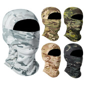 20 Color Tactical Balaclava Ski Bandana Ολόσωμο Κασκόλ λαιμού Κεφάλι Κυνήγι Πεζοπορίας Στρατού Στρατιωτικό Ποδηλατικό Κασκόλ