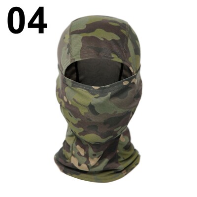 20 Color Tactical Balaclava Ski Bandana Ολόσωμο Κασκόλ λαιμού Κεφάλι Κυνήγι Πεζοπορίας Στρατού Στρατιωτικό Ποδηλατικό Κασκόλ