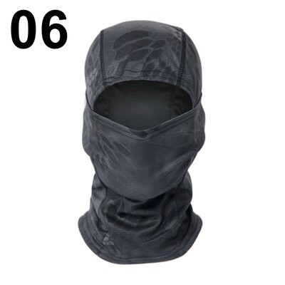 20 Color Tactical Balaclava Ski Bandana Ολόσωμο Κασκόλ λαιμού Κεφάλι Κυνήγι Πεζοπορίας Στρατού Στρατιωτικό Ποδηλατικό Κασκόλ