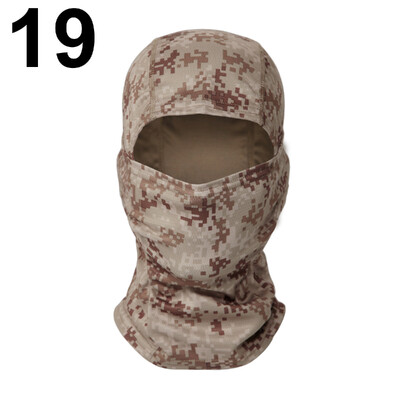 20 Color Tactical Balaclava Ski Bandana Ολόσωμο Κασκόλ λαιμού Κεφάλι Κυνήγι Πεζοπορίας Στρατού Στρατιωτικό Ποδηλατικό Κασκόλ