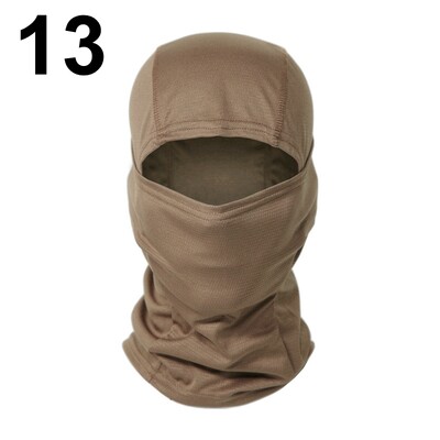 20 Color Tactical Balaclava Ski Bandana Ολόσωμο Κασκόλ λαιμού Κεφάλι Κυνήγι Πεζοπορίας Στρατού Στρατιωτικό Ποδηλατικό Κασκόλ
