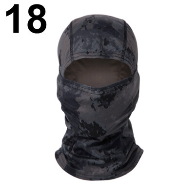 20 Color Tactical Balaclava Ski Bandana Ολόσωμο Κασκόλ λαιμού Κεφάλι Κυνήγι Πεζοπορίας Στρατού Στρατιωτικό Ποδηλατικό Κασκόλ