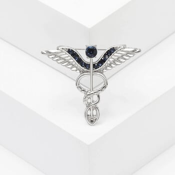 Όμορφες καρφίτσες από Rhinestone Angel Wings για γυναίκες Unisex Glamour Pins Πολύχρωμες Διαθέσιμες Casual αξεσουάρ για πάρτι Δώρα