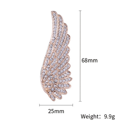 Skaistas Rhinestone Angel Wings Piespraudes sievietēm Unisex Glamour piespraudes Daudzkrāsains Pieejami Ikdienas ballīšu aksesuāri Dāvanas