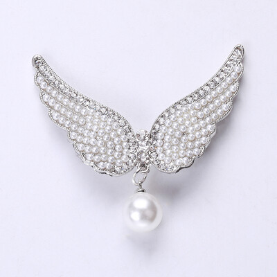 Skaistas Rhinestone Angel Wings Piespraudes sievietēm Unisex Glamour piespraudes Daudzkrāsains Pieejami Ikdienas ballīšu aksesuāri Dāvanas