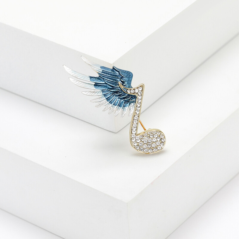 Skaistas Rhinestone Angel Wings Piespraudes sievietēm Unisex Glamour piespraudes Daudzkrāsains Pieejami Ikdienas ballīšu aksesuāri Dāvanas