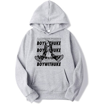 2024 Boywithuke Hoodie TOXIC IDGAF Understand Merch Sweatshirt Мъже Жени Hoodie Gothic Hip Hop Streetwear Boywithuke Clothes