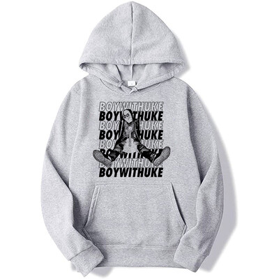 2024 Boywithuke Hoodies TOXIC IDGAF Understand Merch Φούτερ Ανδρικά Γυναικεία Hoodie Gothic Hip Hop Streetwear Boywithuke Ρούχα