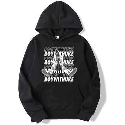 2024 Boywithuke Hoodies TOXIC IDGAF Understand Merch Φούτερ Ανδρικά Γυναικεία Hoodie Gothic Hip Hop Streetwear Boywithuke Ρούχα