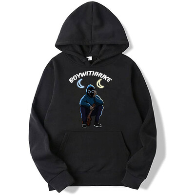 2024 Boywithuke Hoodies TOXIC IDGAF Understand Merch Φούτερ Ανδρικά Γυναικεία Hoodie Gothic Hip Hop Streetwear Boywithuke Ρούχα