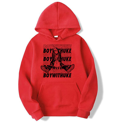 2024 Boywithuke Hoodies TOXIC IDGAF Understand Merch Φούτερ Ανδρικά Γυναικεία Hoodie Gothic Hip Hop Streetwear Boywithuke Ρούχα