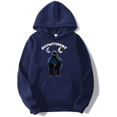 2024 Boywithuke Hoodies TOXIC IDGAF Understand Merch Φούτερ Ανδρικά Γυναικεία Hoodie Gothic Hip Hop Streetwear Boywithuke Ρούχα