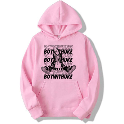 2024 Boywithuke Hoodies TOXIC IDGAF Understand Merch Φούτερ Ανδρικά Γυναικεία Hoodie Gothic Hip Hop Streetwear Boywithuke Ρούχα